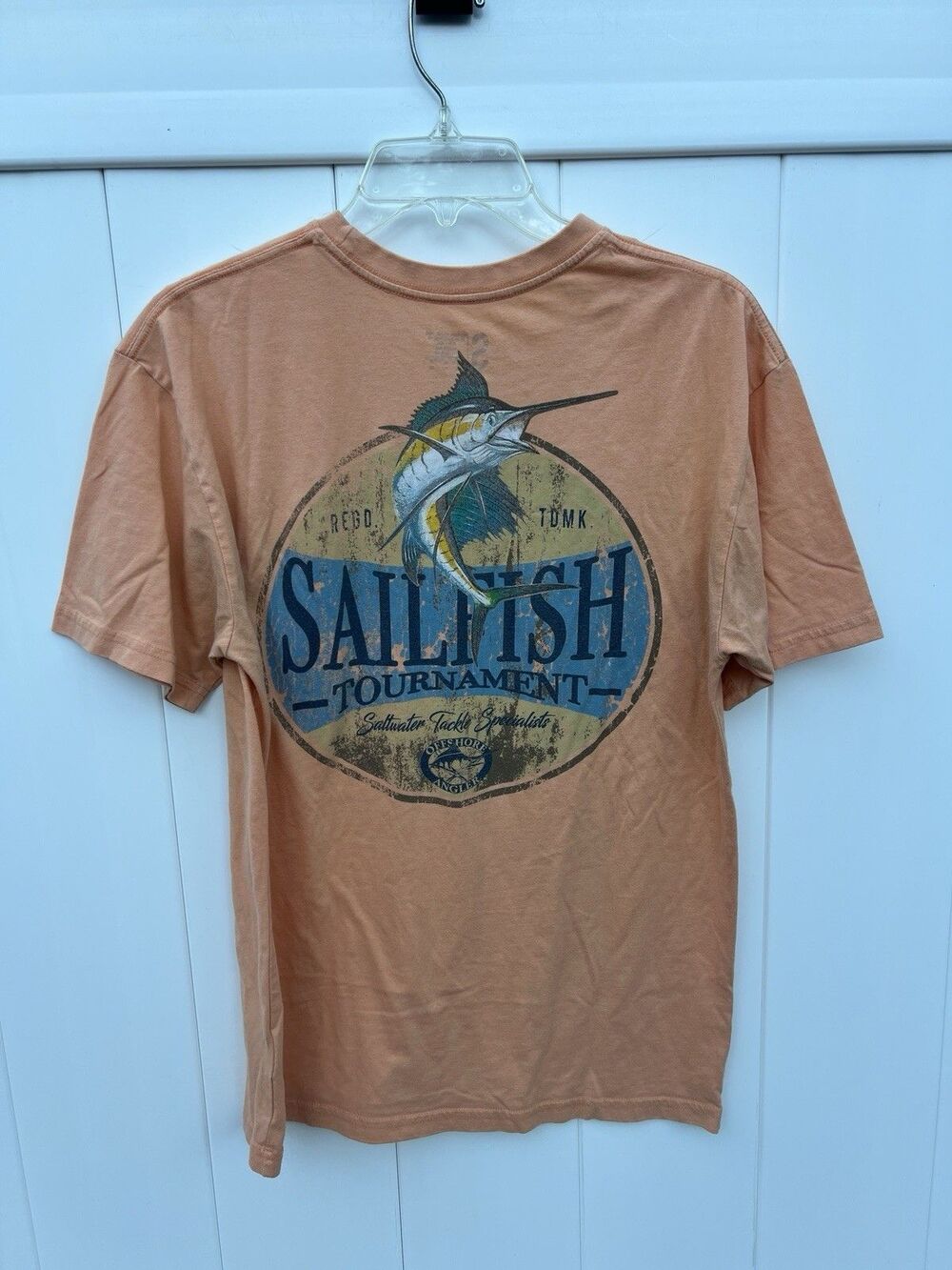 Sailfish Fishing Tournament T Shirt Adult Small